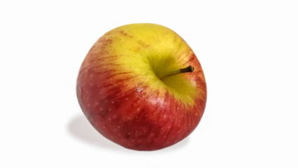 Apple - Fruit, Flat Lay, Red, Yellow, Above