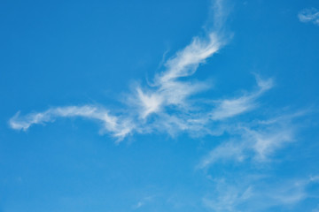 Clouds in the sky, natural outdoor background