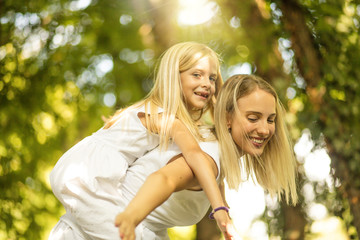 Fototapeta premium The unconditional love of a mother.