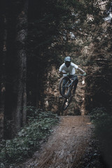 Fototapeta premium Rider en envole