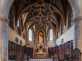 Gorizia's Cathedral dedicated to Patron Saints Hilary and Tatian.  Italy