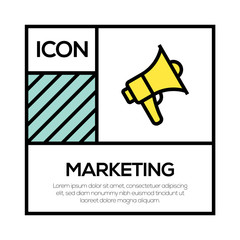 MARKETING ICON CONCEPT