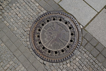 gully cover, Berlin
