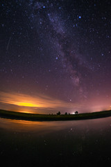 Starry sky, milky way.