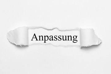Anpassung
