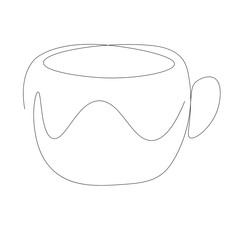 Cup of tea icon vector illustration