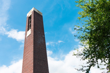 Tower of Church, Citykerk Het Steiger Sint Dominicus. Rotterdam, The Netherlands