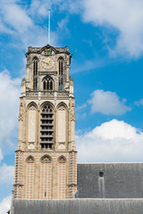 tower of Sint Laurens Church in Rotterdam, The Netherlands