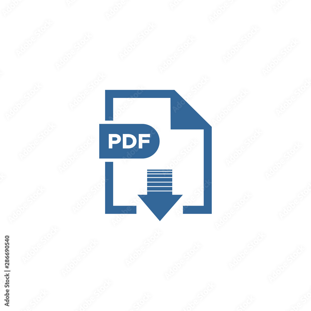 Poster file pdf icon vector design symbol