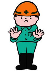 工事中＿ストップ