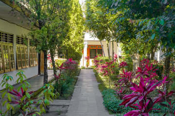 entrance to the garden