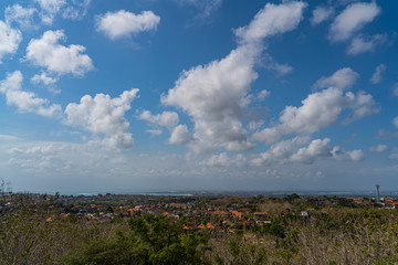 View of Garuda Wisnu Kencana Cultural Park