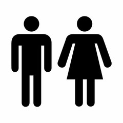 Men and Women icon illustration