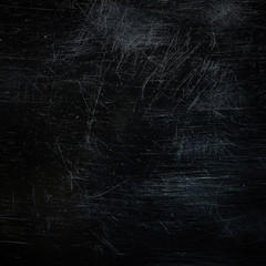 blank square gray abstract background / scratch texture, damaged wall surface