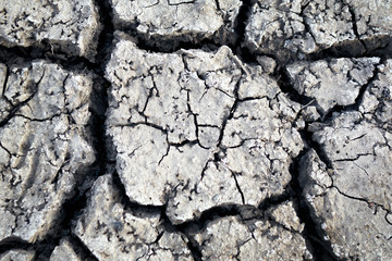 Wallpaper, patterns and textures of cracked soil, drought of the earth