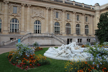 gallery (grand palais) in paris (france)