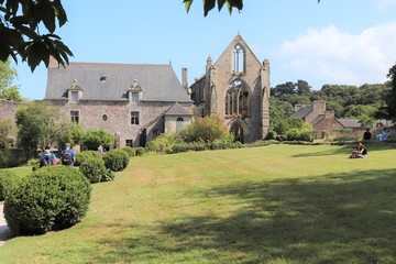 Abbaye de Beauport dans la ville de Paimpol - Département des Côtes d'Armor - Bretagne - France