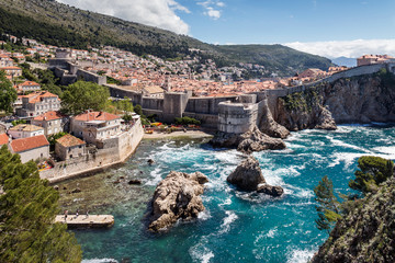 Dubrovnik, Croatia. Old city architecture