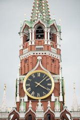 Moscow Kremlin Putin's residence and Red Square