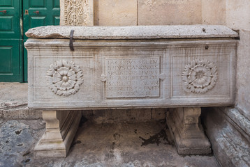 Fototapeta na wymiar Split, Croatia. Temple of Jupiter