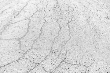crack on the ground white background / abstract white vintage background broken texture
