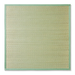 tatami mat isolated on white background - obrazy, fototapety, plakaty