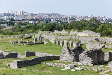  Split, Croatia. Roman ruins of Salona at Solin
