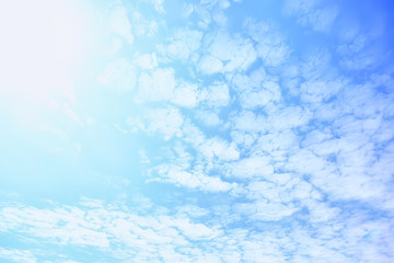 spring sky clouds background /