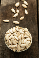 Detail of peanuts with peel