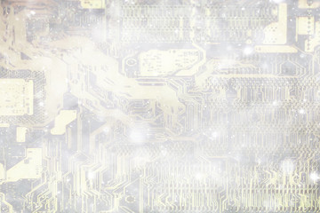 abstract microelectronics background / modern technology concept industry background development