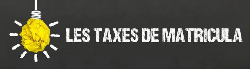 Les taxes de matricula
