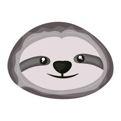 sloth nature desing vector illustration