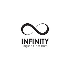 Infinity logo design inspiration vector template