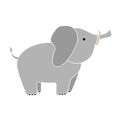 An unrealistic animal cartoon icons in set collection for design. Toy animals vector symbol stock web illustration.