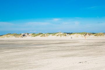 The Beach of Sankt Peter-Ording - Sand Dunes - Northern Germany - Schleswig-Holstein
