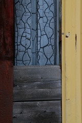 Texture bois et métal ancien