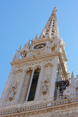 Fototapeta na wymiar Tower of Zagreb Cathedral