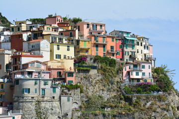 Village Coloré Manarola Cinque Terre Italie
