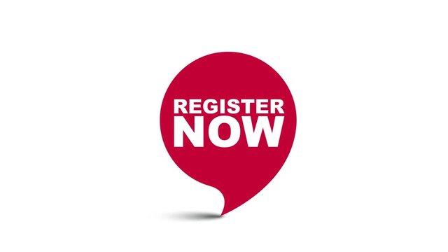 red element video animation register now