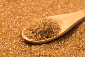 Close up of brown sugar texture.top view. texture