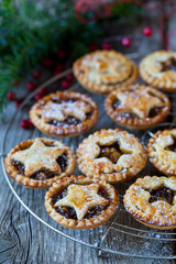 Traditional Christmas mince pies