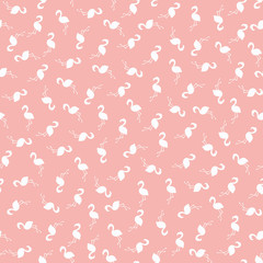 flamingo pattern fin