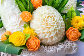 Fruit Carving for decoration
