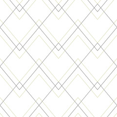 Vector geometric seamless pattern. Modern geometric background with intersecting thin lines.