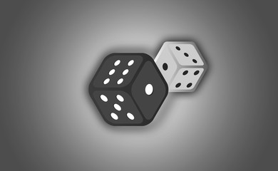 Ludo Dice Vector illustration, Game illustration