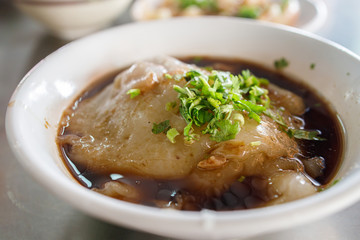 A Bowl of Large Taiwanese Pork Dumpling.