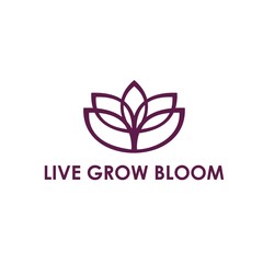 Live Grow Bloom logo