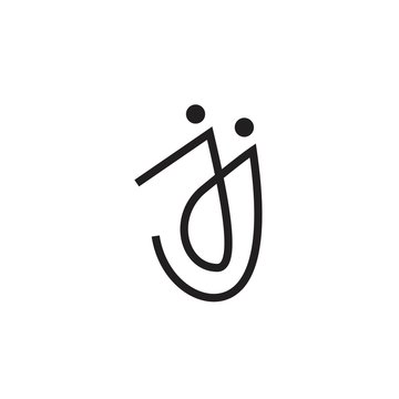 jj logo minimalist