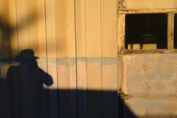 Shadow on the wall