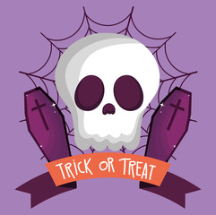 trick or treat - happy halloween